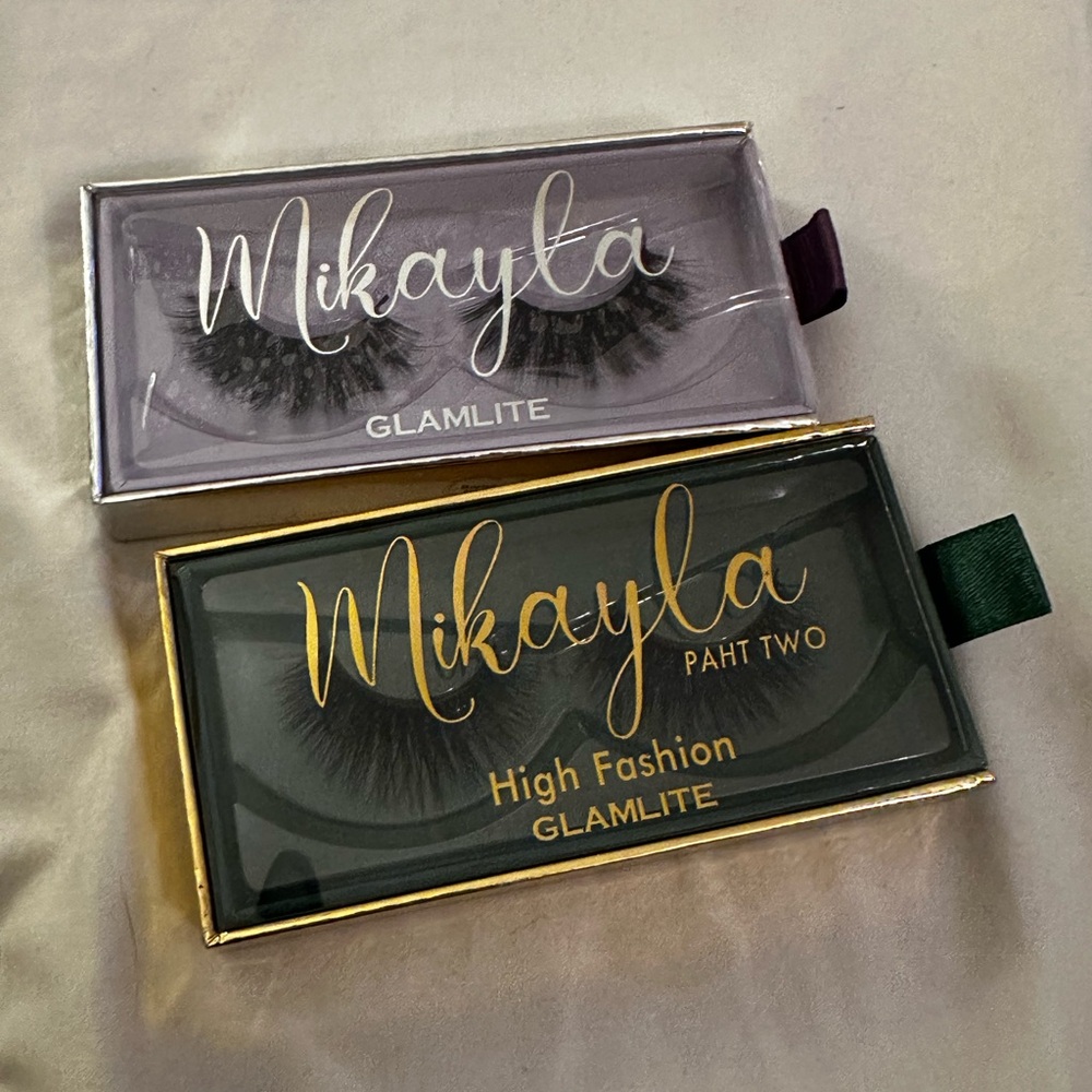 Glamlite Mikayla High Fashion Lashes - Black